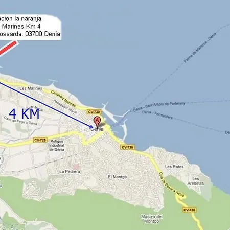 La Naranja 1ªlinea De Playa -wifi- Parking Free * Denia